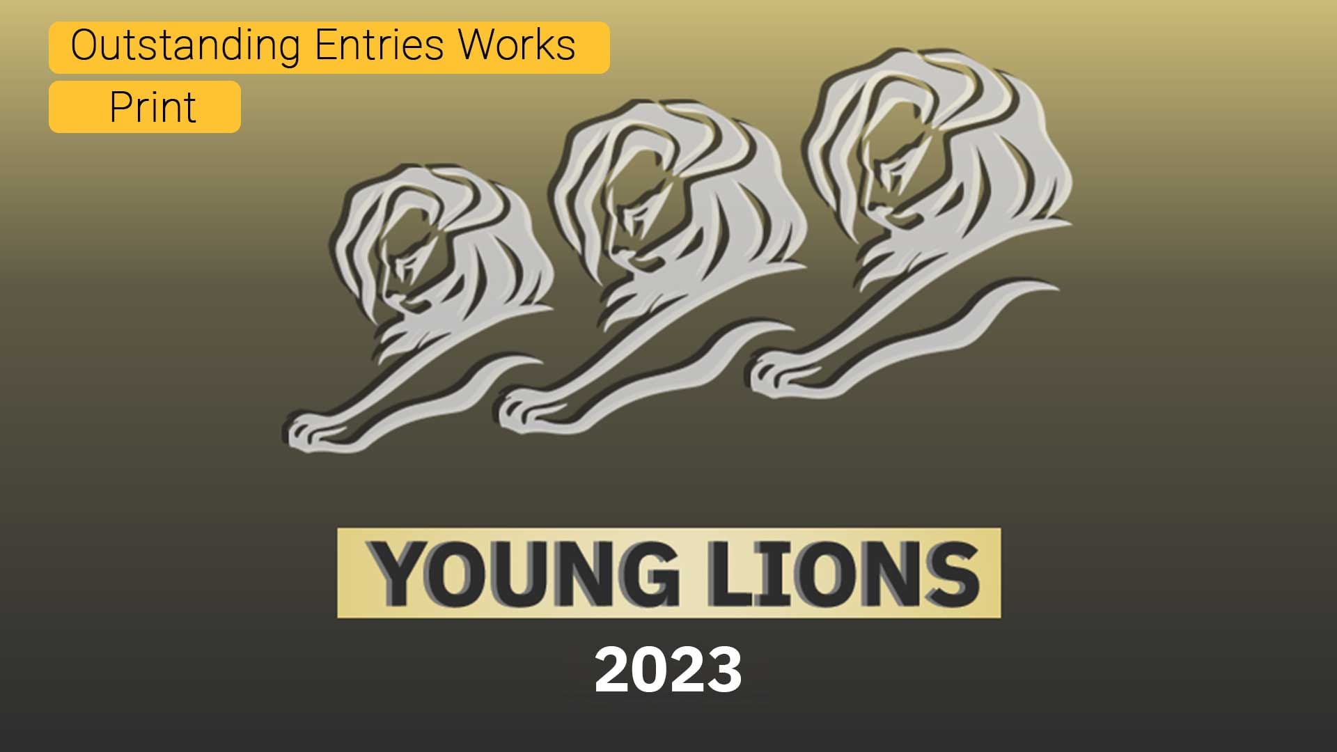 Top Outstanding Entries from Young Lions (Cannes Lions) 2023 – Print Category