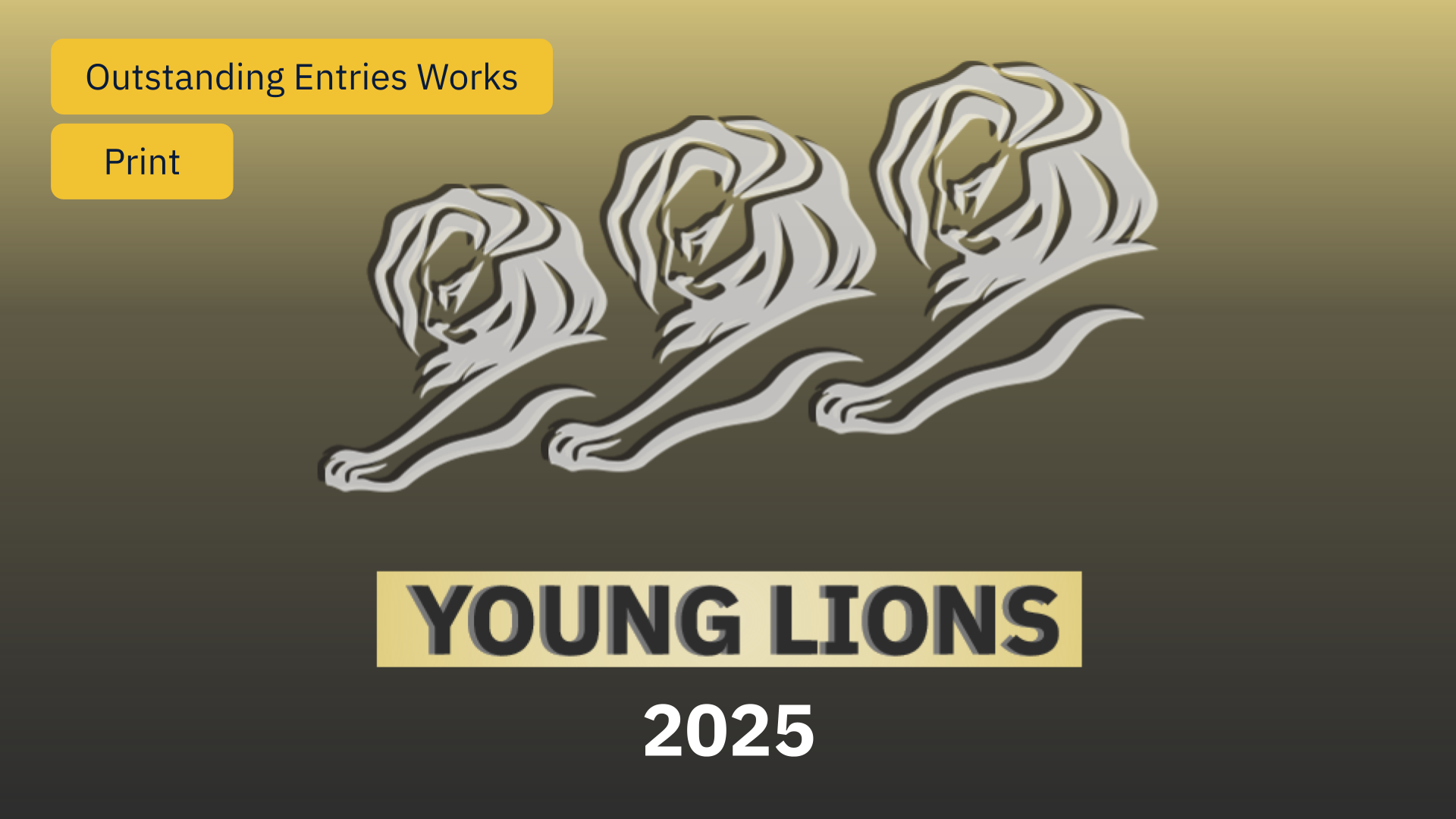 Top Outstanding Entries from Young Lions (Cannes Lions) 2025 – Print Category